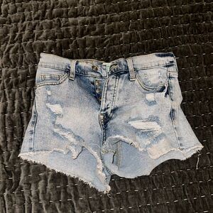 Jean shorts
